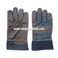 Guantes de trabajo de cuero de color oscuro completo Palm Furniture - 4028